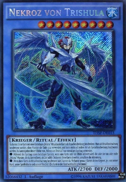 Yu-Gi-Oh! Carta Nekroz Of Trishula (THSF-EN015) – The Secret Forces – 1st Edition – Secret Rare