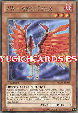 Card Gallery:ZW - Phoenix Bow | Yu-Gi-Oh! Wiki | Fandom