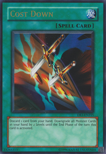 Card Gallery:Cost Down | Yu-Gi-Oh! Wiki | Fandom