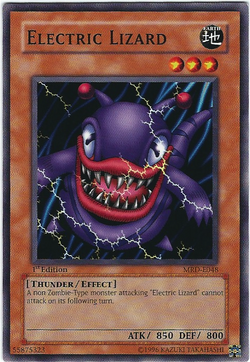 Card Gallery:Electric Lizard | Yu-Gi-Oh! Wiki | Fandom