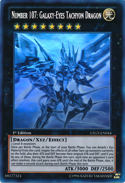 Card Gallery:Number 107: Galaxy-Eyes Tachyon Dragon | Yu-Gi