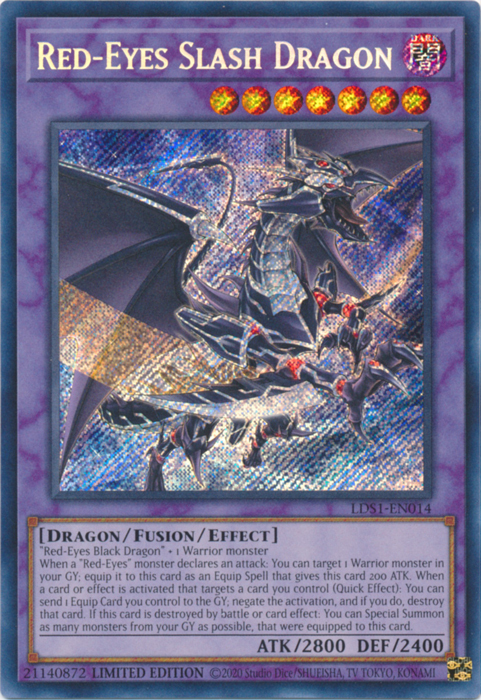 Yu-Gi-Oh! Red-Eyes Fusion (Italian) -CORE-IT059- Super Rare- 1st