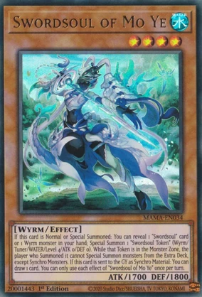 Swordsoul of Mo Ye | Yu-Gi-Oh! Wiki | Fandom Swordsoul of Mo Ye | Yu-Gi-Oh! Wiki | Fandom
