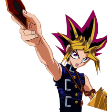 Yami Yugi's dark purple leather jacket as worn in the Duelist Kingdom arc
