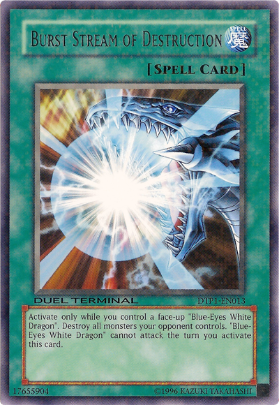 Card Errata:Burst Stream of Destruction | Yu-Gi-Oh! Wiki