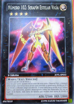 Card Gallery:Number 102: Star Seraph Sentry | Yu-Gi-Oh! Wiki