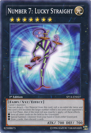 Number 7: Lucky Straight | Yu-Gi-Oh! Wiki | Fandom