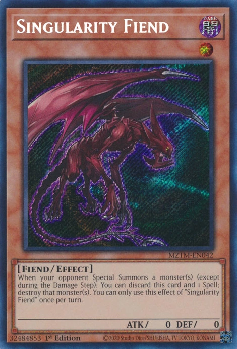 Card Gallery:Singularity Fiend | Yu-Gi-Oh! Wiki | Fandom