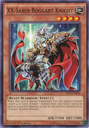 Card Errata:XX-Saber Boggart Knight | Yu-Gi-Oh! Wiki | Fandom