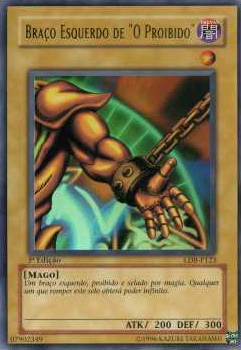 KONAMI - 遊戯王　初版　LEFT ARM OF THE FORBIDDEN ONE 41wjjaPU4kL._UF350,350_QL50_.jpg