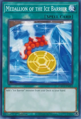 Medallion of the Ice Barrier | Yu-Gi-Oh! Wiki | Fandom Medallion of the Ice Barrier | Yu-Gi-Oh! Wiki | Fandom