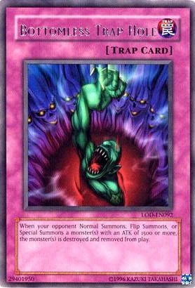 Card Errata:Bottomless Trap Hole | Yu-Gi-Oh! Wiki | Fandom