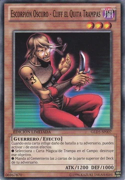 Yu-Gi-Oh! Dark Scorpion - Cliff The Trap Remover Card (GLD5-EN007) Gold Series