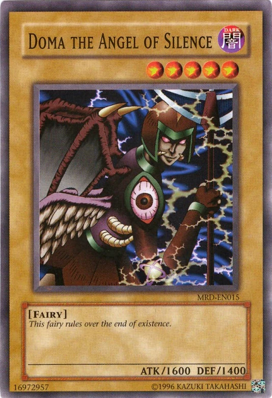 Card Errata Doma The Angel Of Silence Yu Gi Oh Wiki Fandom