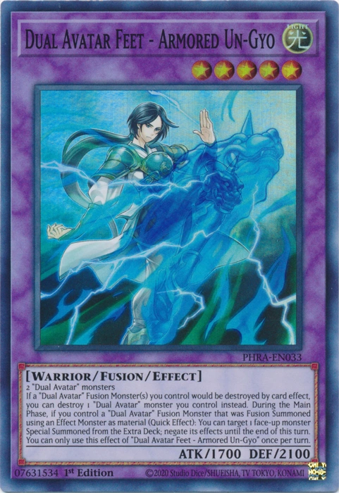 Dual Avatar Feet - Armored Un-Gyo | Yu-Gi-Oh! Wiki | Fandom