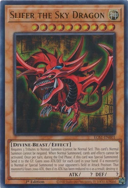 Set Card Galleries:Egyptian God Deck: Slifer the Sky Dragon (TCG-EN-1E) | Yu -Gi-Oh! Wiki | Fandom