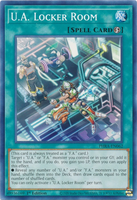 U.A. Locker Room | Yu-Gi-Oh! Wiki | Fandom