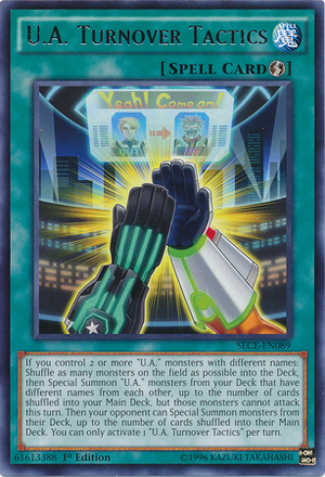 Yugioh U.A. Ultra Athlete Deck 54 Card Stadium Complete Budget Tournament  Ready