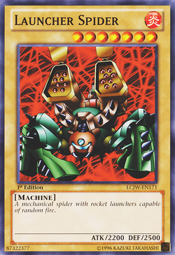 Card Gallery:Launcher Spider | Yu-Gi-Oh! Wiki | Fandom