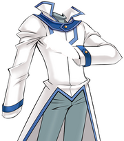 Obelisk Blue Uniform - WHITE INVERTED