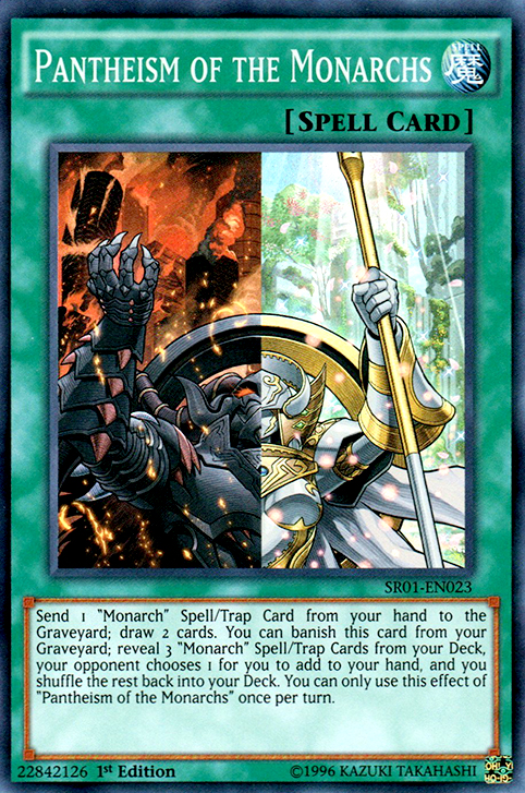 yugioh legacy of the duelist card list monarchs