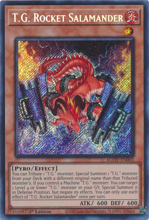 T.G. Rocket Salamander | Yu-Gi-Oh! Wiki | Fandom