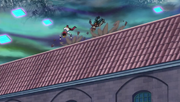 Crow and Sylvio in a roof