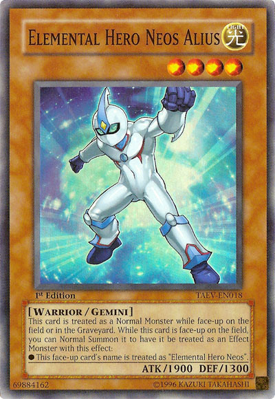 Card Gallery:Elemental HERO Neos Alius | Yu-Gi-Oh! Wiki | Fandom