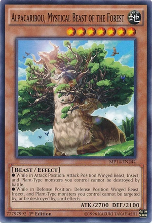Alpacaribou, Mystical Beast of the Forest | Yu-Gi-Oh! Wiki | Fandom