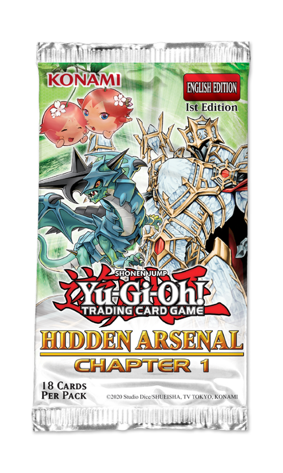 Yugioh Hidden Arsenal 3 1st Edition Booster Pack for sale online 