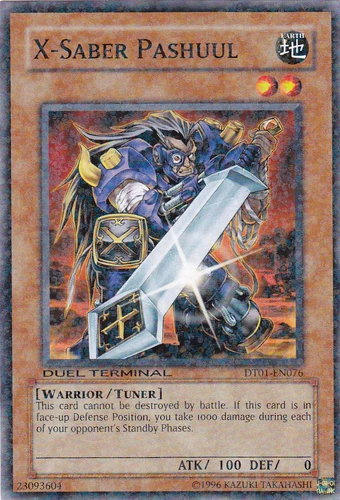 Card Errata:X-Saber Pashuul | Yu-Gi-Oh! Wiki | Fandom