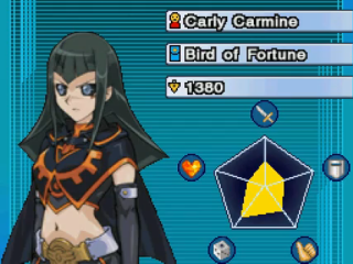 Carly Carmine, Yu-Gi-Oh! Wiki