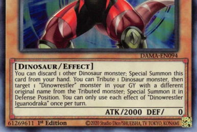 yugioh dinowrestler cards Yugioh Dinowrestler Pankratops ANGU-EN046 Rare 1st Edition NM
