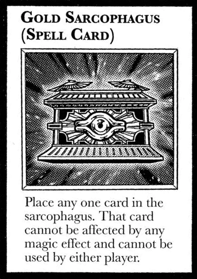 GOLD SARCOPHAGUS - NKRT-EN041 - LIMITED EDITION - PLATINUM RARE - YU-GI