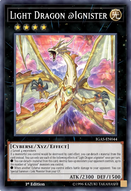 Card Gallery:Light Dragon @Ignister | Yu-Gi-Oh! Wiki | Fandom