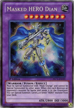 Card Artworks Masked Hero Dian Yu Gi Oh Wiki Fandom