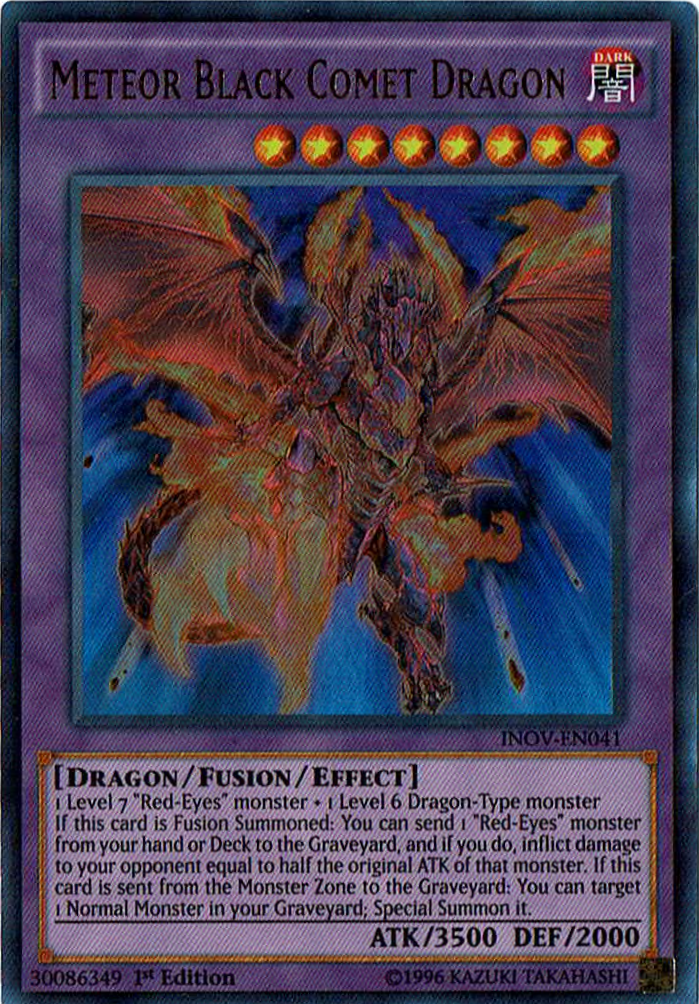 Meteor Black Comet Dragon Yu Gi Oh Wiki Fandom Meteor Black Comet Dragon Yu Gi Oh Wiki Fandom