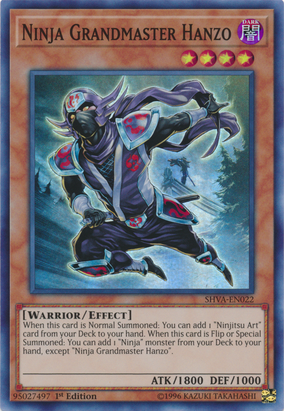 Ninja Grandmaster Hanzo | Yu-Gi-Oh! Wiki | Fandom