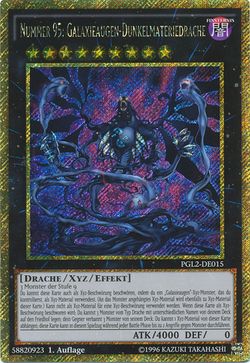 アイギス　シークレット Card Gallery:Number 95: Galaxy-Eyes Dark Matter Dragon | Yu