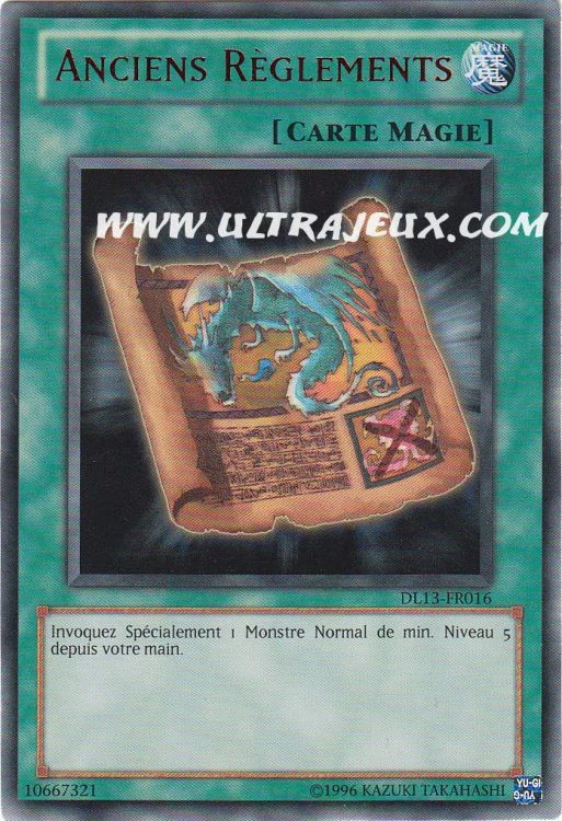 Card Errata:Ancient Rules | Yu-Gi-Oh! Wiki | Fandom