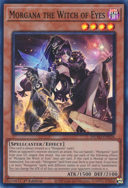 遊戯王　瞳の魔女モルガナ　プリズマシク、シークレット Card Gallery:Morgana the Witch of Eyes | Yu-Gi-Oh! Wiki | Fandom
