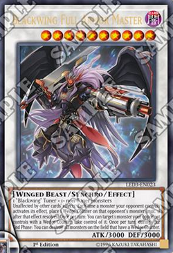 Blackwing Full Armor Master - Yugioh