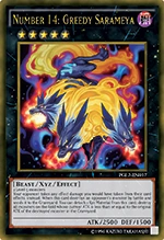 Card Gallery:Number 14: Greedy Sarameya | Yu-Gi-Oh! Wiki | Fandom
