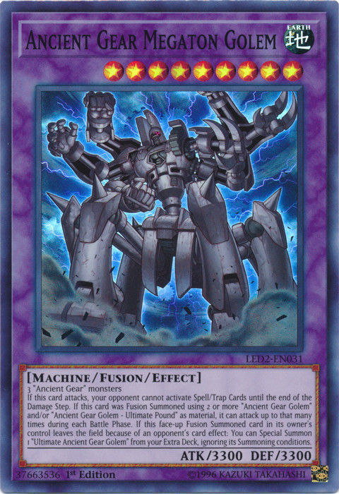 Ancient Gear Megaton Golem Yu Gi Oh Wiki Fandom