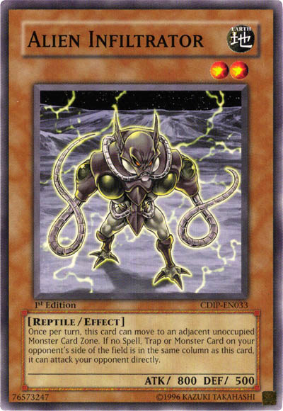 Card Errata:Alien Infiltrator | Yu-Gi-Oh! Wiki | Fandom