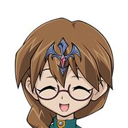 Happy (while under Barian mind-control)