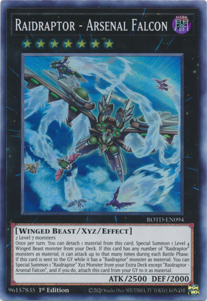 Raidraptor - Avenge Vulture - Yugipedia - Yu-Gi-Oh! wiki