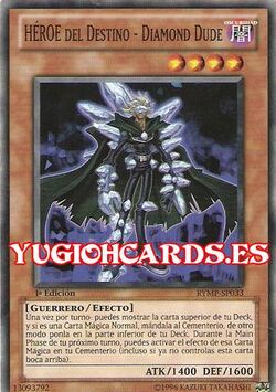 Card Gallery:Destiny HERO - Diamond Dude | Yu-Gi-Oh! Wiki | Fandom