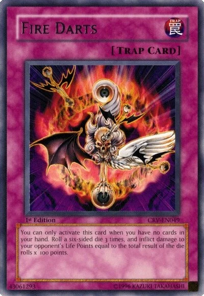Card Gallery:Fire Darts | Yu-Gi-Oh! Wiki | Fandom