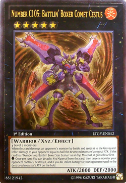 Card Gallery:Number C105: Battlin' Boxer Comet Cestus | Yu